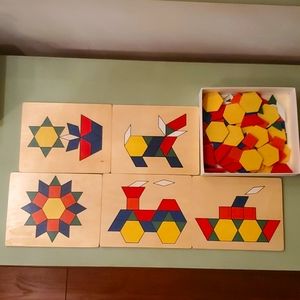 children's puzzle/match game